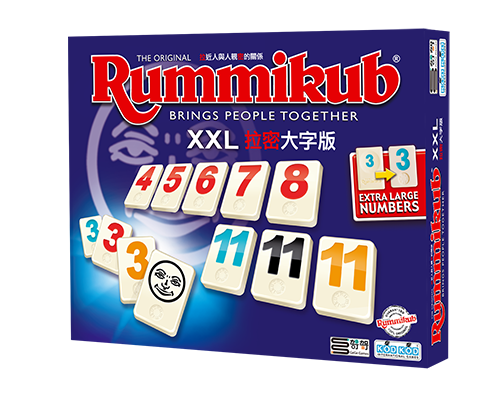 拉密XXL大字版 Rummikub XXL 繁體中文版