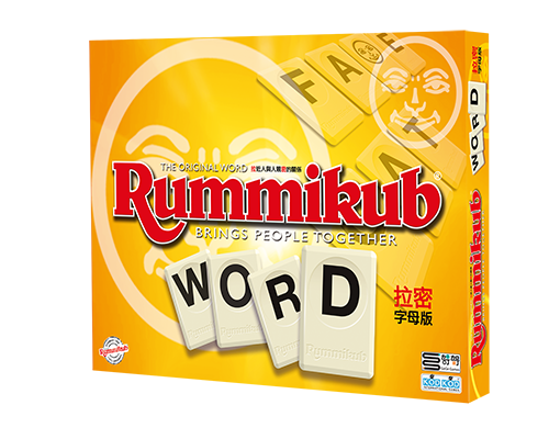 拉密 英文字彙牌 Rummikub Word