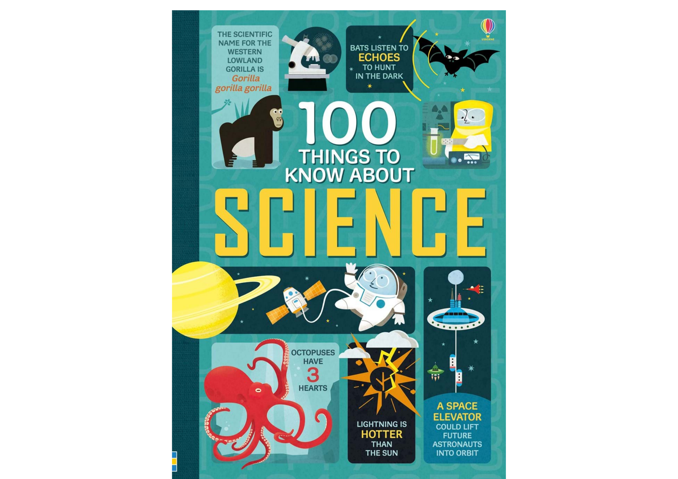 Usborne> 100 Things to Know About Science 精裝書兒童參考書...