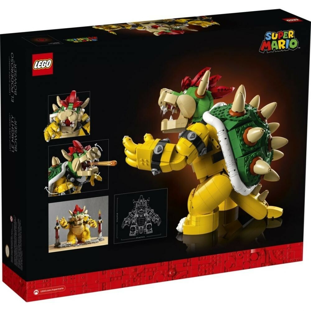 樂高 LEGO Super Mario 71411 : The Mighty Bowser™ 超級瑪利歐 庫巴大魔王 模型 收藏