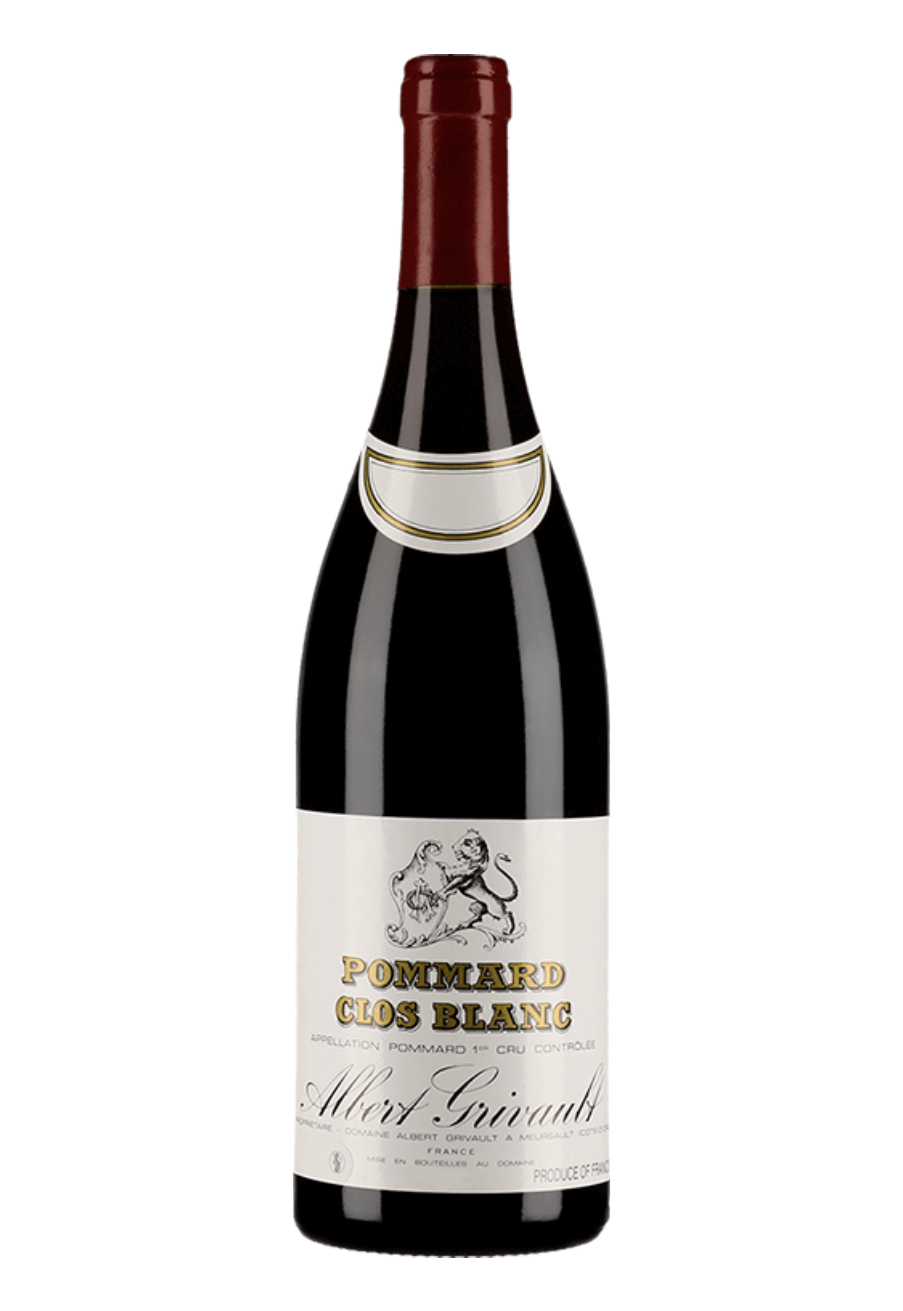 Albert Grivault Pommard 1er Cru Clos Blanc Rouge 2014