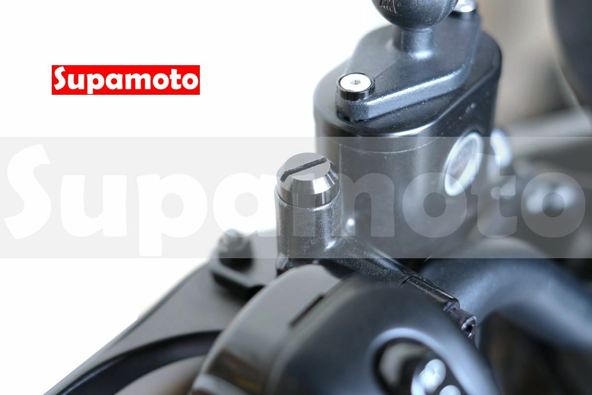 -Supamoto- 鋁合金—後照鏡塞 (鏡座塞/螺絲塞/一字/M8/M10/反牙/正牙/逆牙/改裝/螺絲蓋)