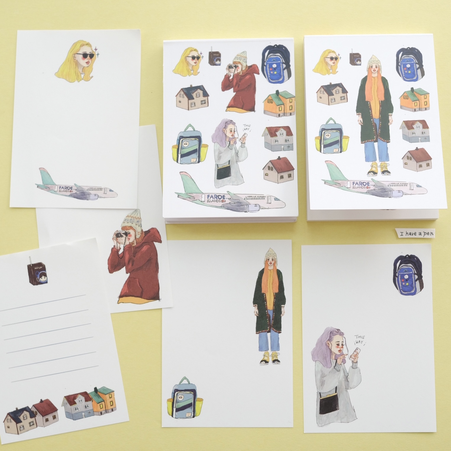 北方小島 便條本｜甜蜜生活La dolce vita 臺灣