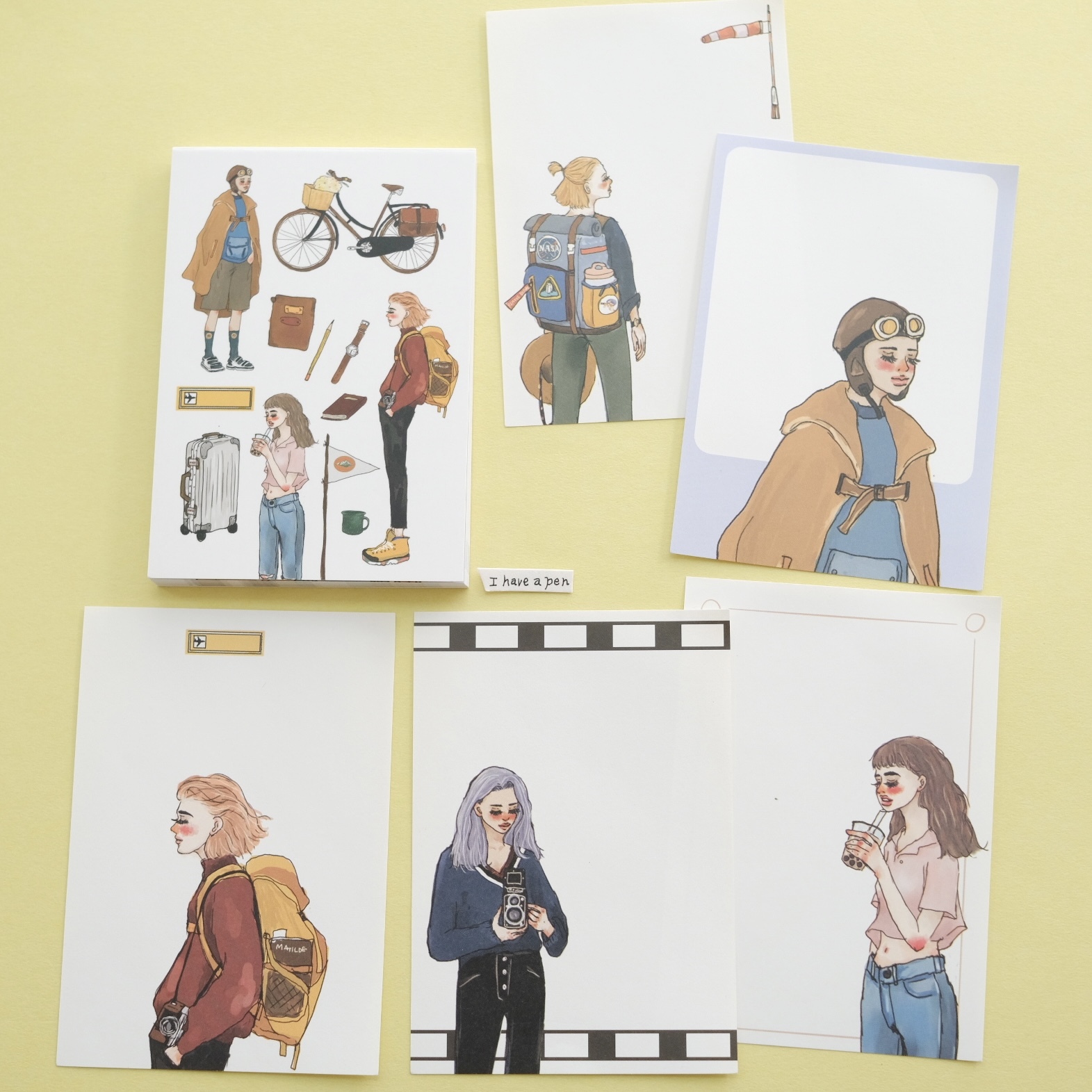 遙遠的旅程 便條本｜甜蜜生活La dolce vita 臺灣