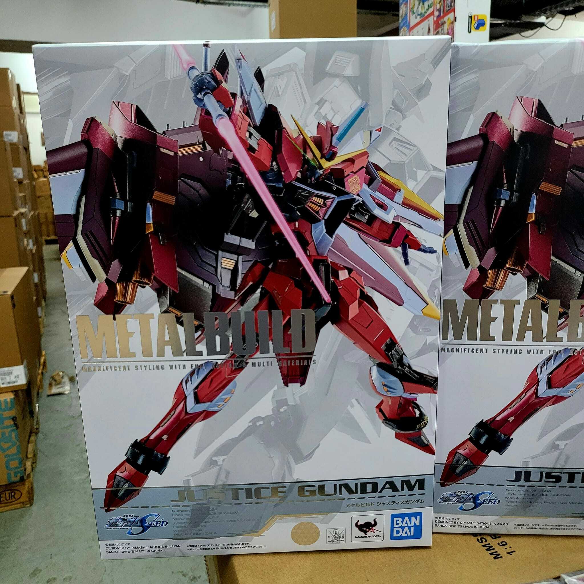 Bandai 4573102618665 Metal Build Justice Gundam 正義高達