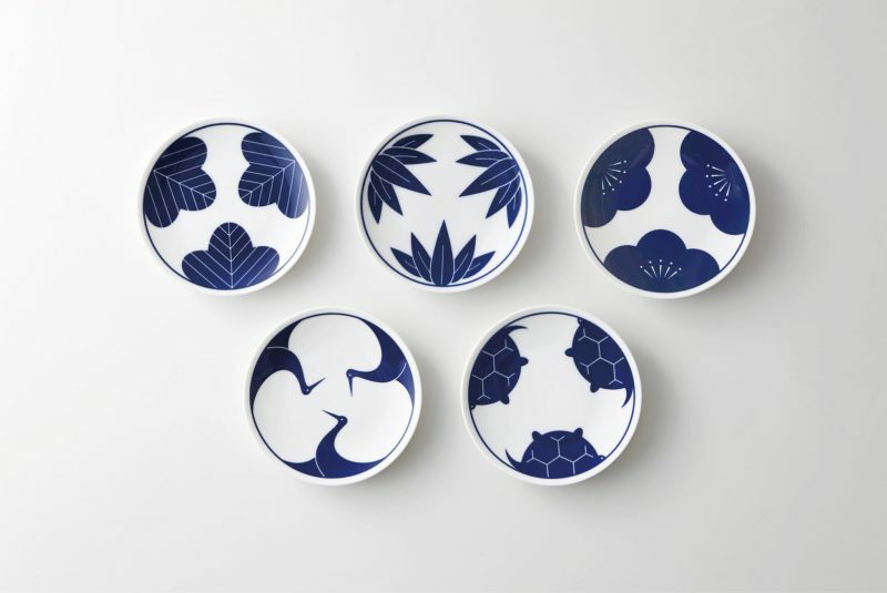 小田陶器 家紋小盤 (5款)