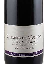 Sigaut Chambolle Musigny 1er Cru Les Sentiers Vieilles Vignes 2021 (BH93)