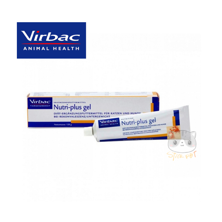 Virbac Nutri Plus Gel for Dogs & Cats 120g