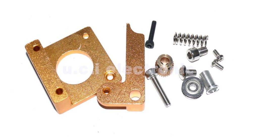 【UCI電子】(二Q-2) DIY 3D印表機配件 擠出鋁塊 MK8 擠出機 擠出鋁塊 正向 反向 左手 右手