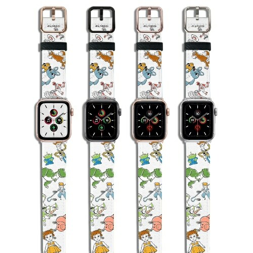 Disney-Apple Watch Band-Leather Series-White Toy Story