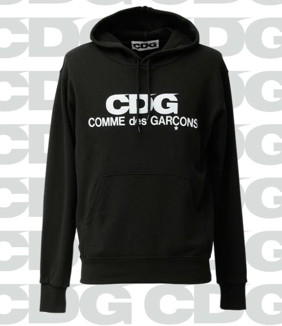 Comme des Garçons CDG 經典款 字體Logo帽T