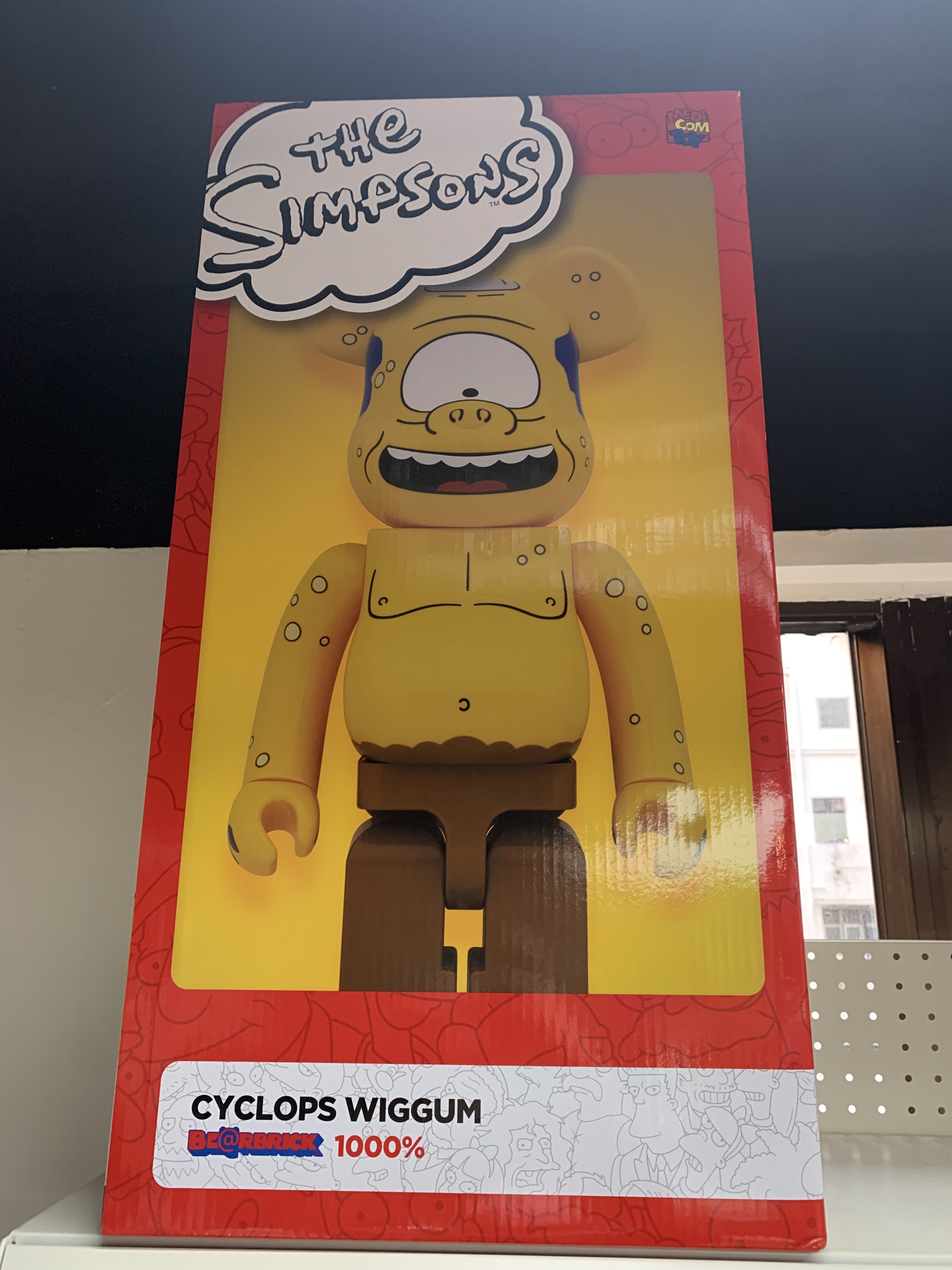 BE@RBRICK CYCLOPS WIGGUM 1000％-