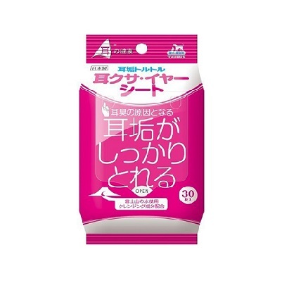 日本直送 Taurus 犬貓用 潔耳濕紙巾30pcs