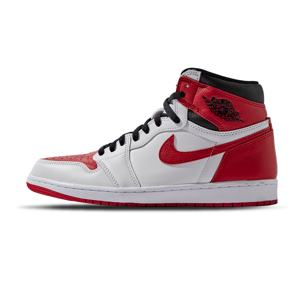 Nike Air Jordan 1 男黑白紅經典高筒運動籃球休閒鞋555088-161