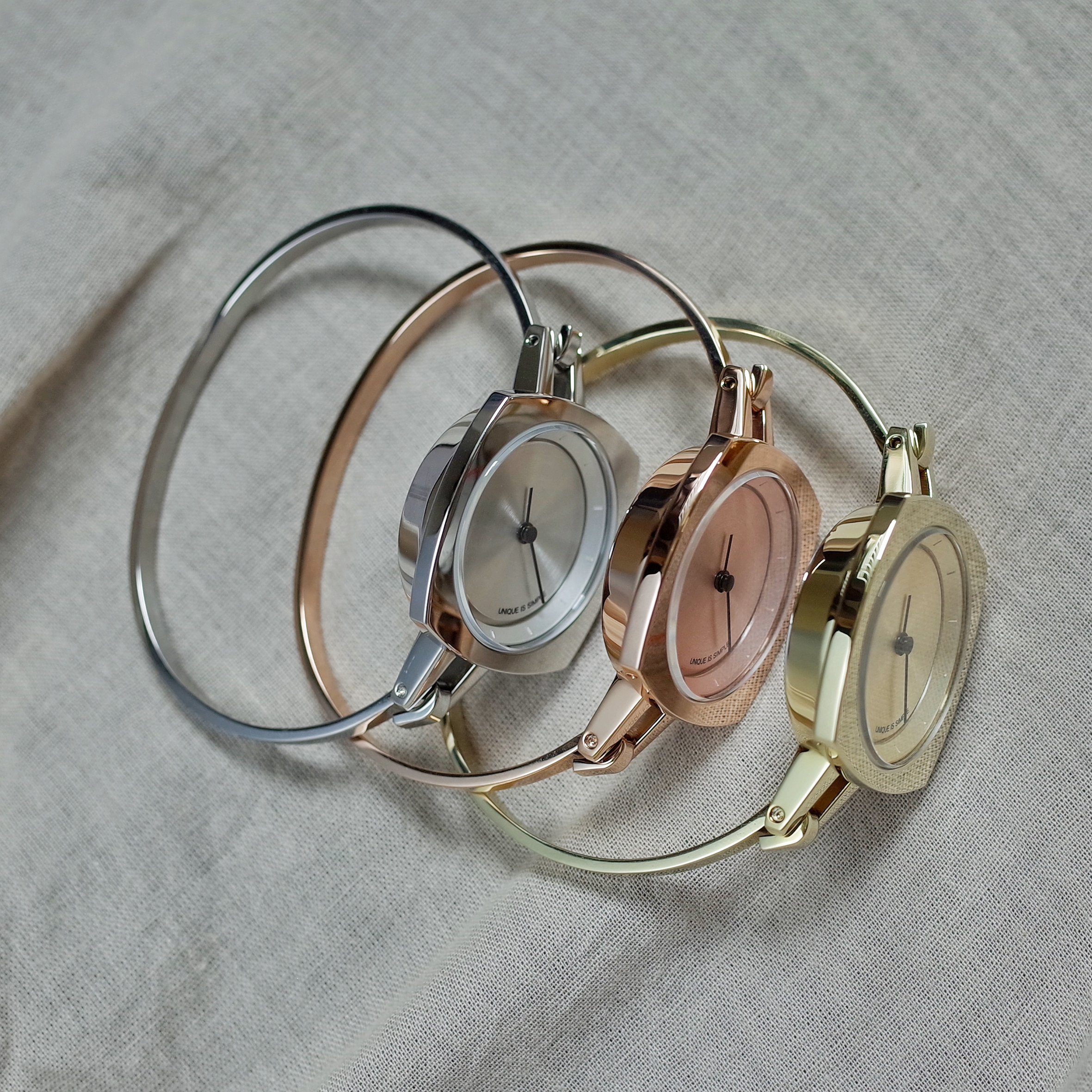 TACS Turntable 女裝 鋼 手鐲錶 TS2202A / TS2202B / TS2202C