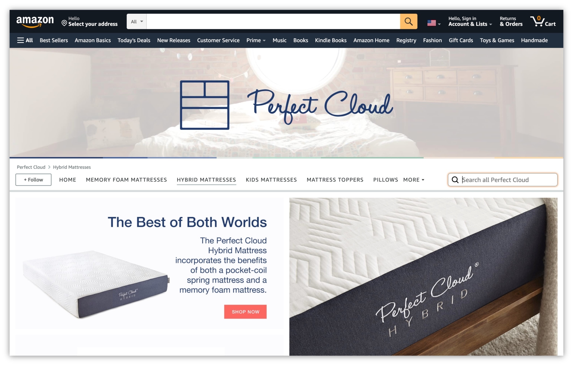 美夢雲亞馬遜商店