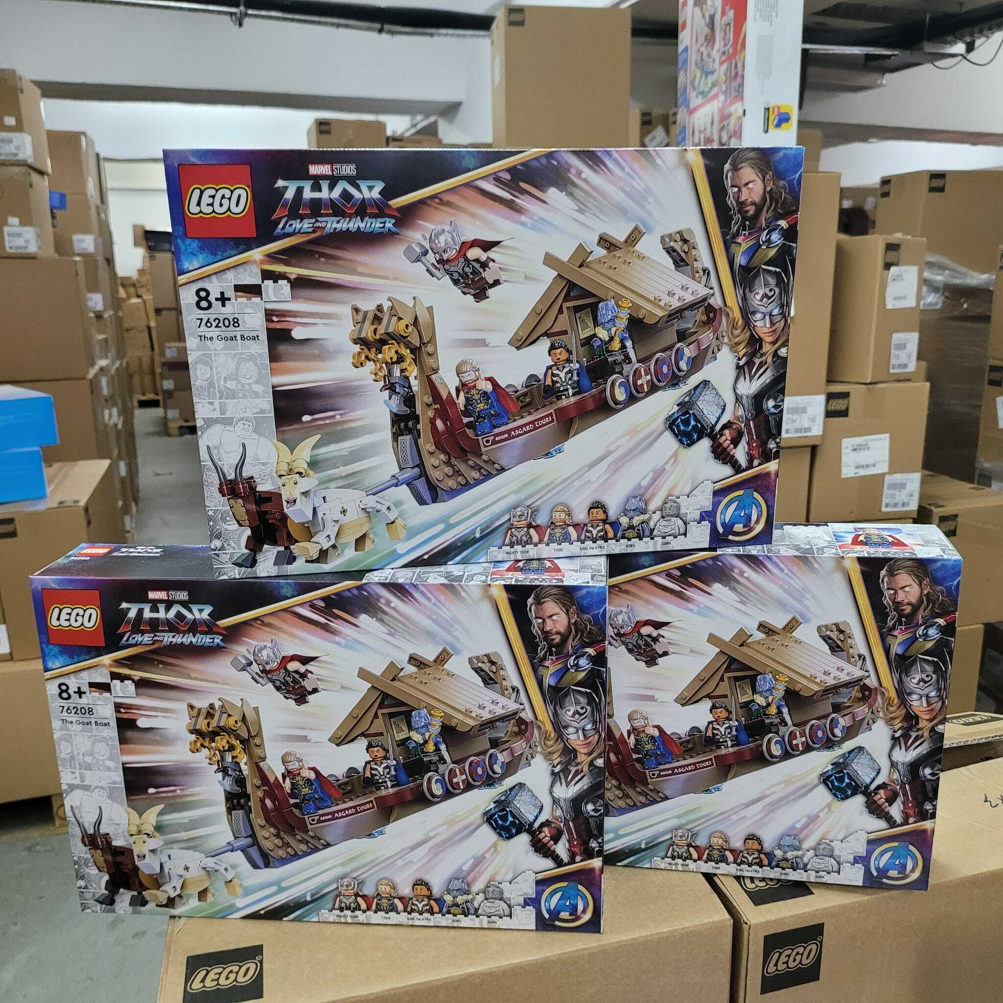 全新LEGO 76208 The Goat Boat 山羊船 (Thor: Love and Thunder 雷神奇俠4，Marvel 漫威)