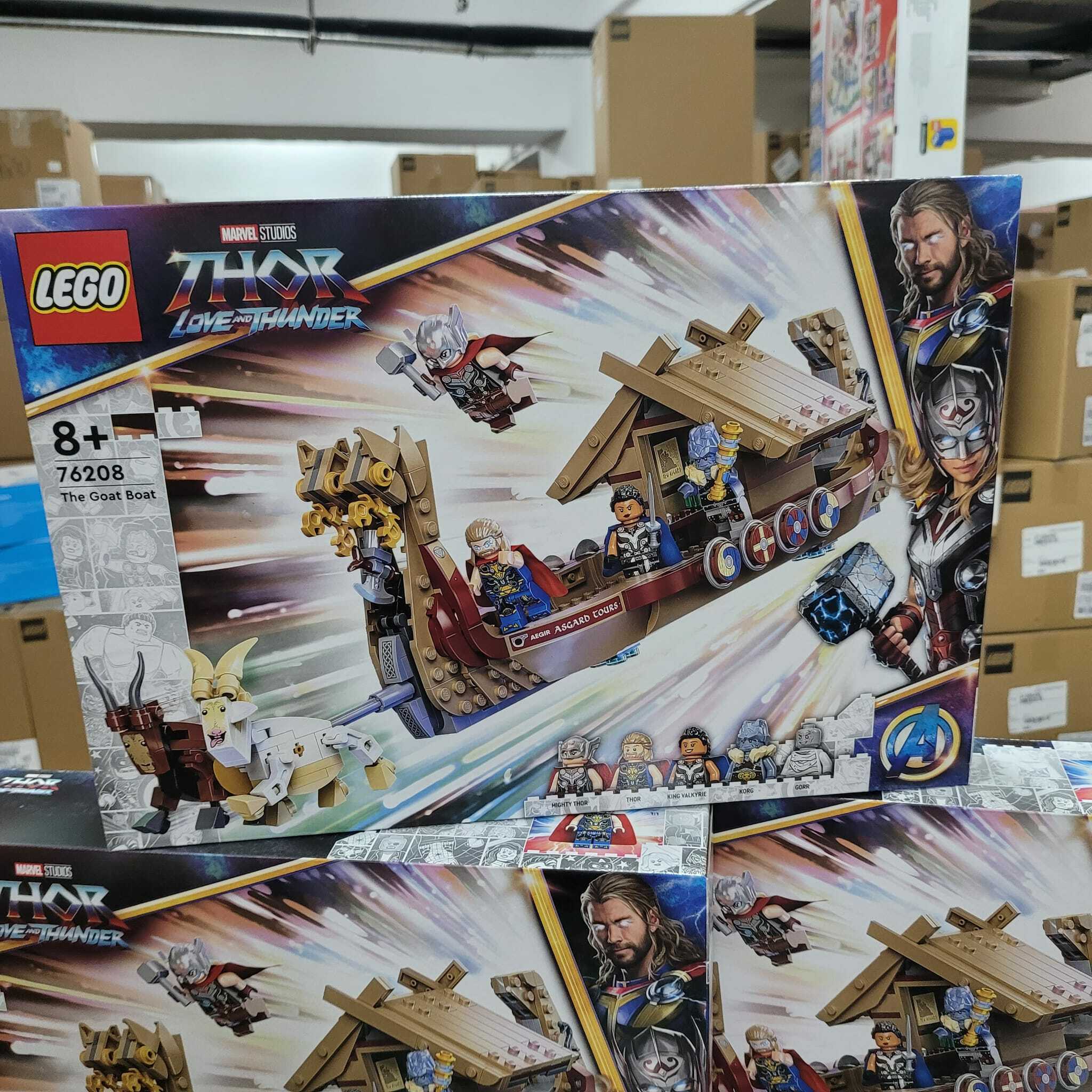 全新LEGO 76208 The Goat Boat 山羊船 (Thor: Love and Thunder 雷神奇俠4，Marvel 漫威)