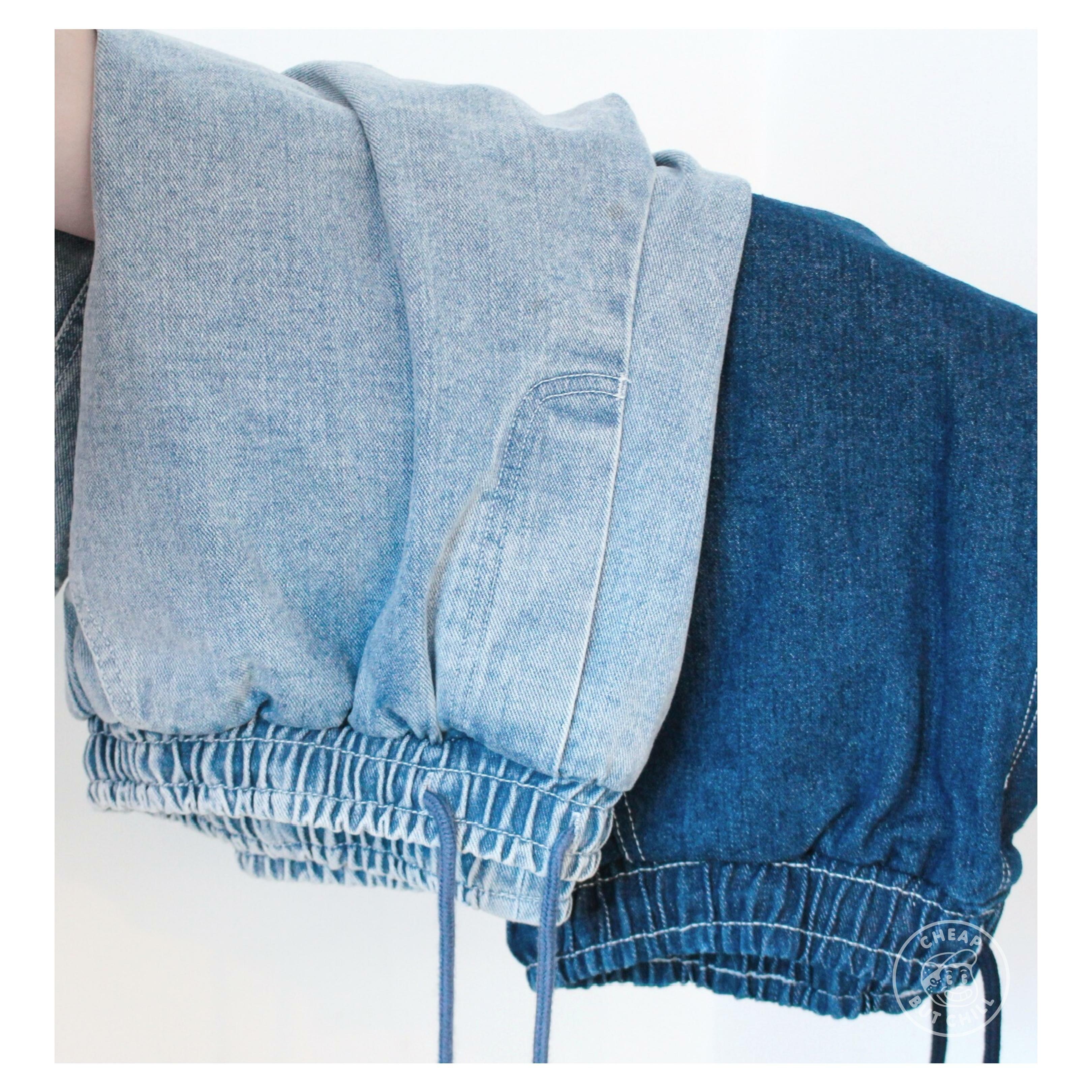 SOLD OUT ✦ 闊身綁繩短牛 (兩色入)