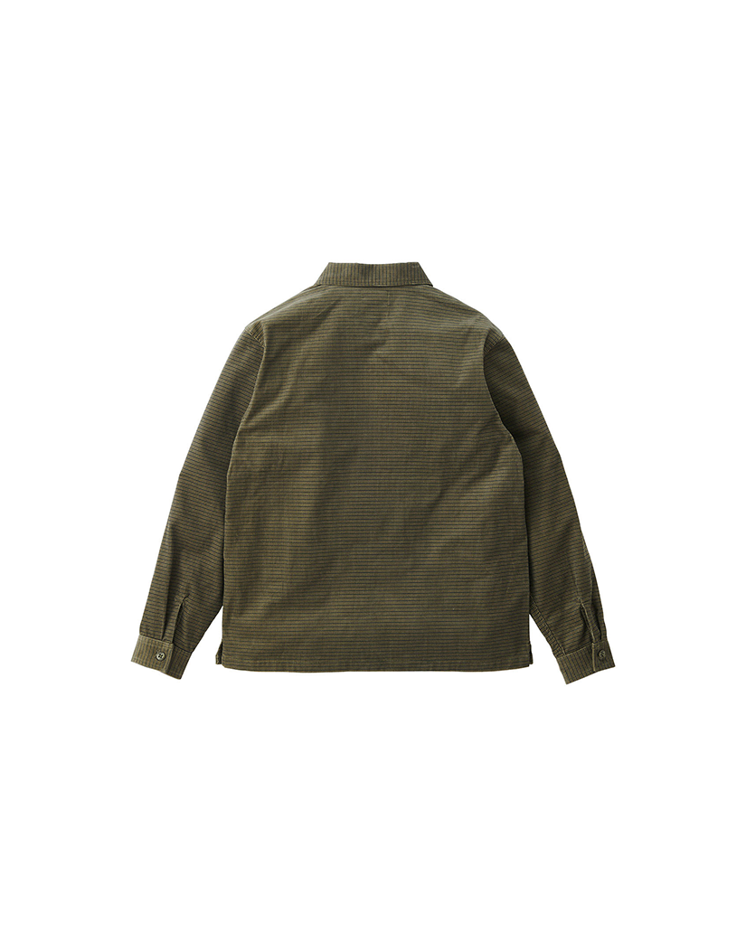 GRAMICCI GRID CORD ZIP SHIRT