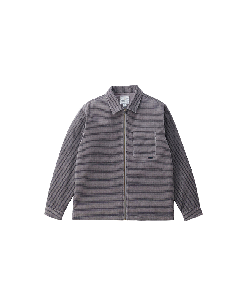 GRAMICCI GRID CORD ZIP SHIRT