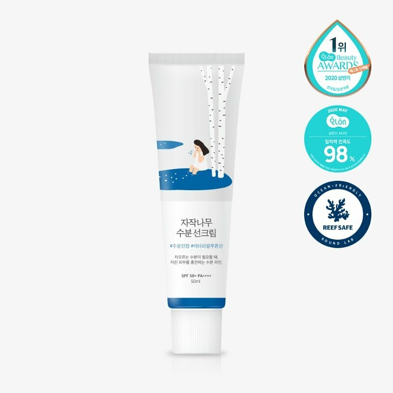《現貨》Round Lab Birch Juice Moisturizing Sun Cream SPF50+ PA++++ 50ml