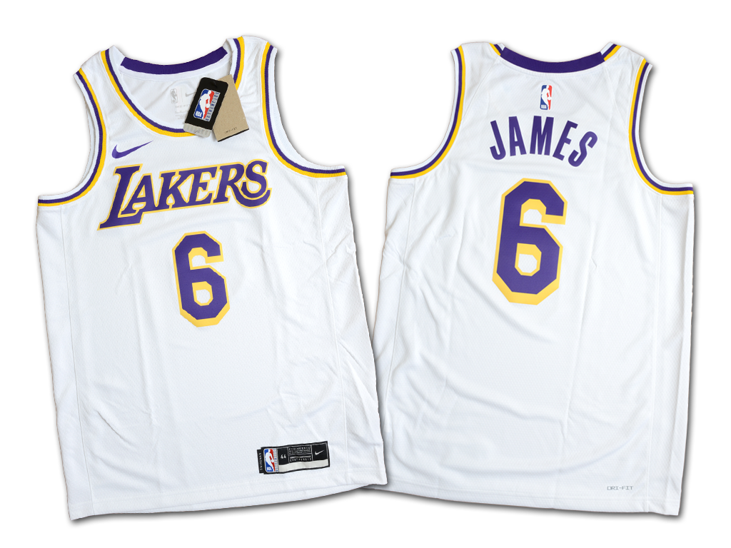 Nike 洛杉磯湖人隊 LeBron James 聯盟版 Swingman 球衣