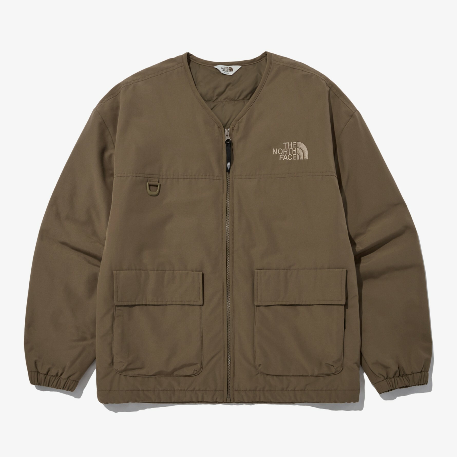 THE NORTH FACE 白標 NEILTON 保暖 開襟衫 長袖 外套 咖啡 NJ3NN55L