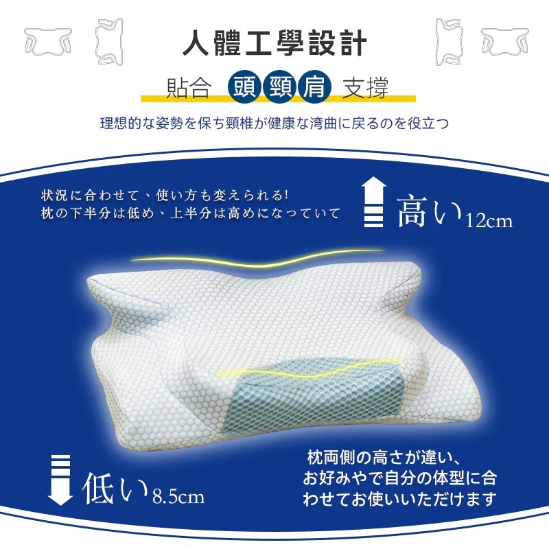 日本DEAR.MIN|升級速眠止鼾枕（舊包裝無壓縮|壓縮環保新包裝隨機出貨)