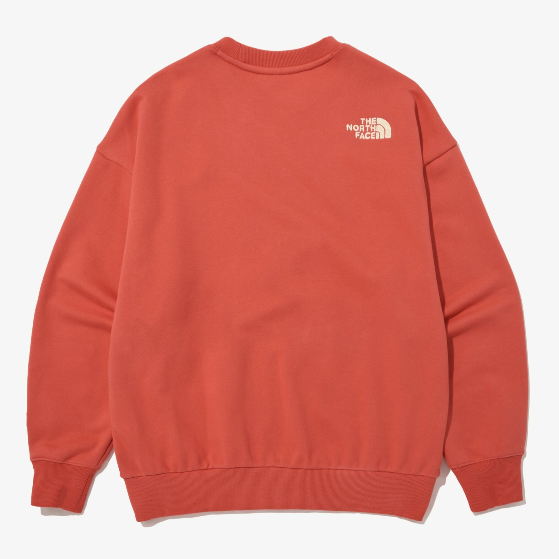 THE NORTH FACE 白標 BONNEY SWEATSHIRTS 長袖 衛衣 橘紅 NM5MN50N