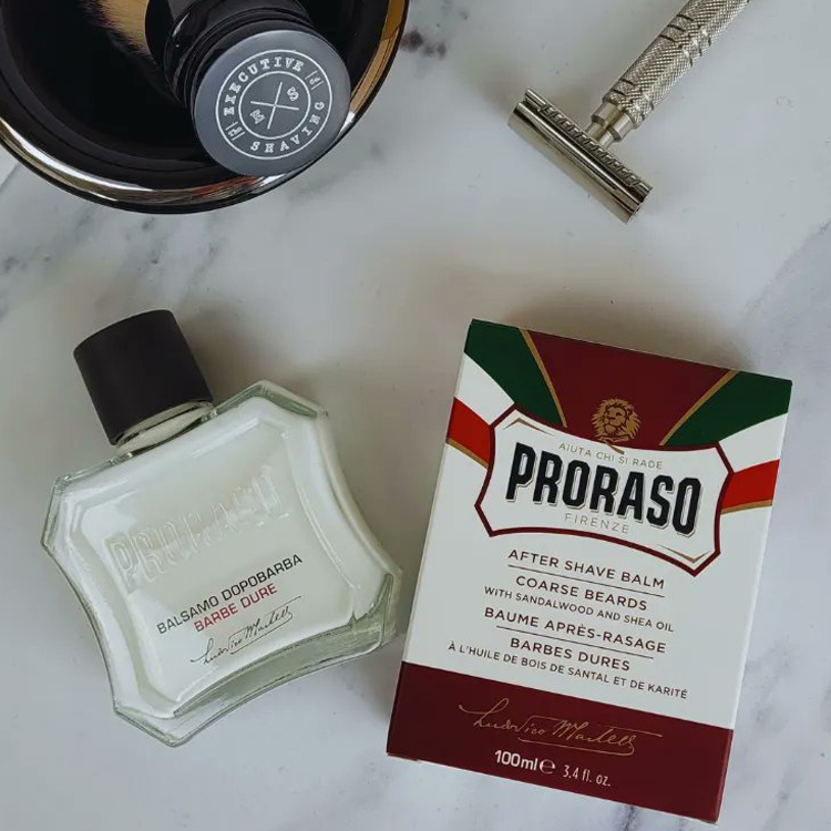 義大利 Proraso - 滋潤檀香 鬍後乳（紅標）