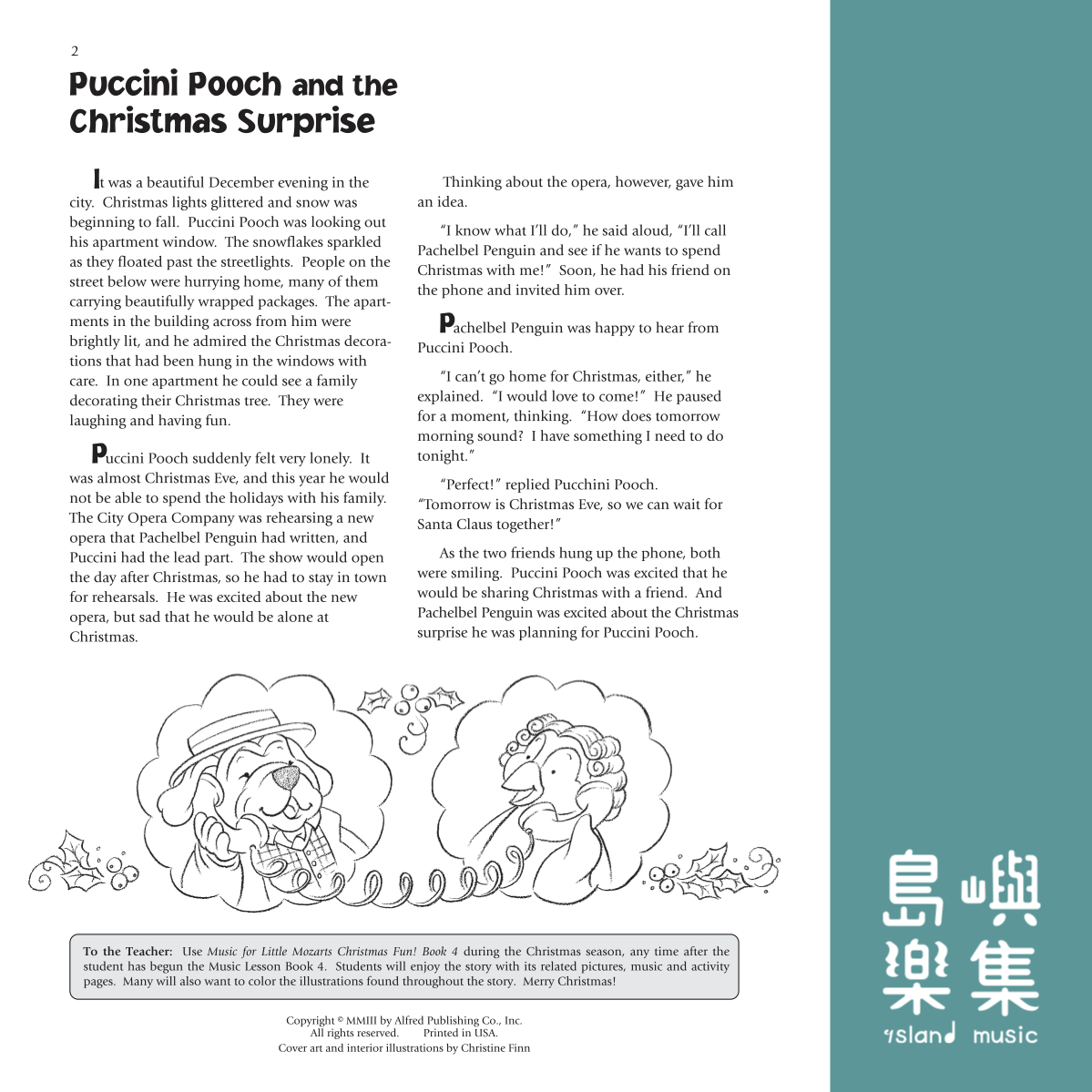 Music for Little Mozarts: Christmas Fun! Book 4