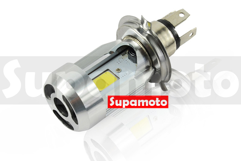 -Supamoto- H4 LED 大燈 白光 黃光 HS1 機車 黃金光 6500K 2500K