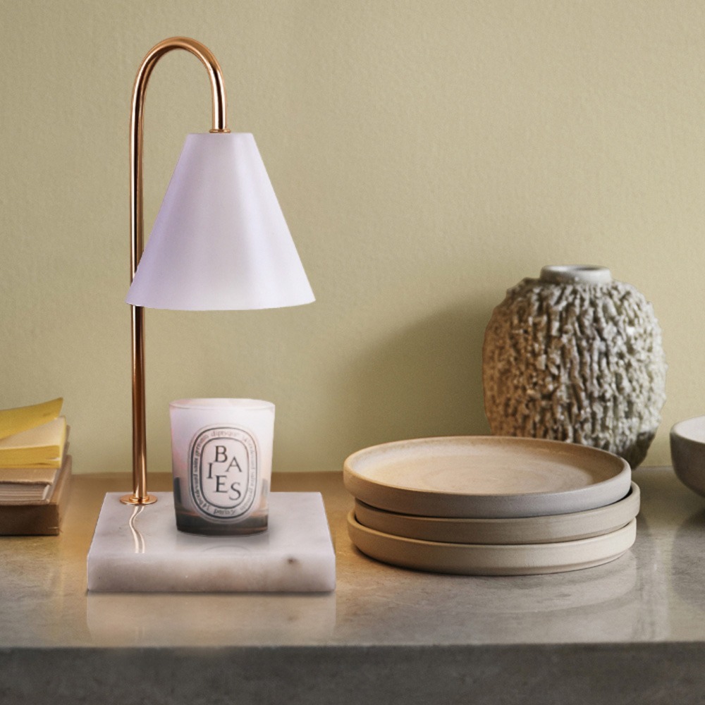 OMIA  時尚輕奢大理石香氛融蠟燈  (4色)