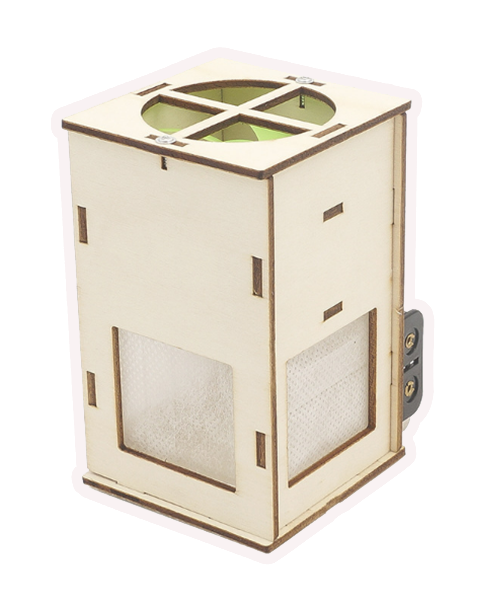 STEM 拼裝空氣淨化器材料包 M-16