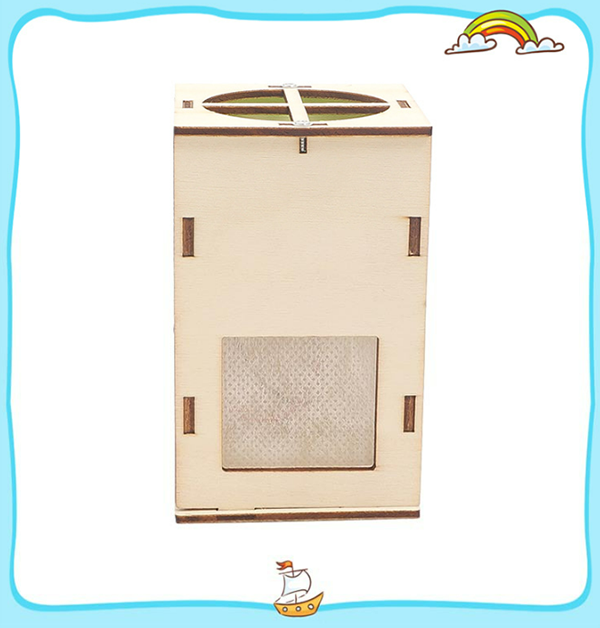 STEM 拼裝空氣淨化器材料包 M-16