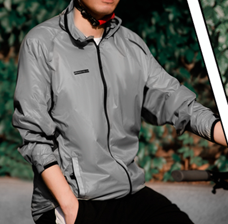 DAHON 防曬單車風褸-淺灰色-DH-1121