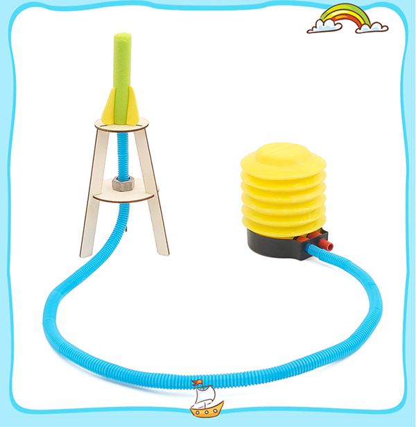 STEM拼裝火箭發射材料包 F-20