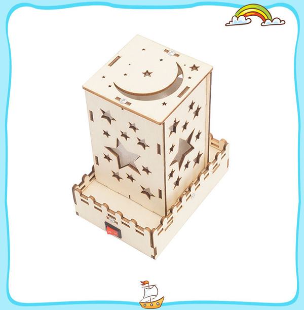 STEM拼裝炫彩星星燈材料包 E-22A