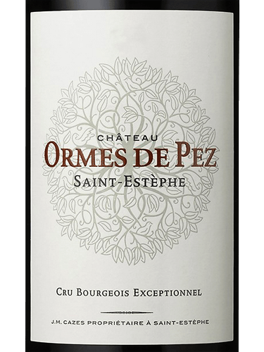 Chateau Ormes De Pez 2012 (JS92)