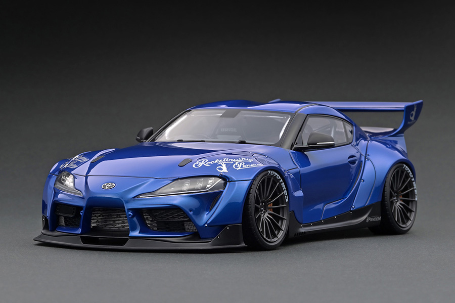 1/18 IG PANDEM Supra (A90) Blue Metallic (IG2037)