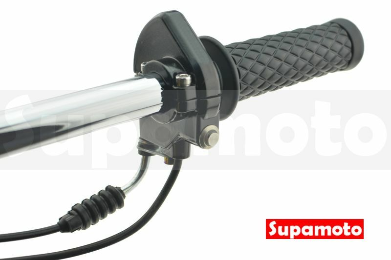 -Supamoto- 開關 油門座 加油管 油門管 油門線 檔車 改裝 快速油門 消光黑 黑