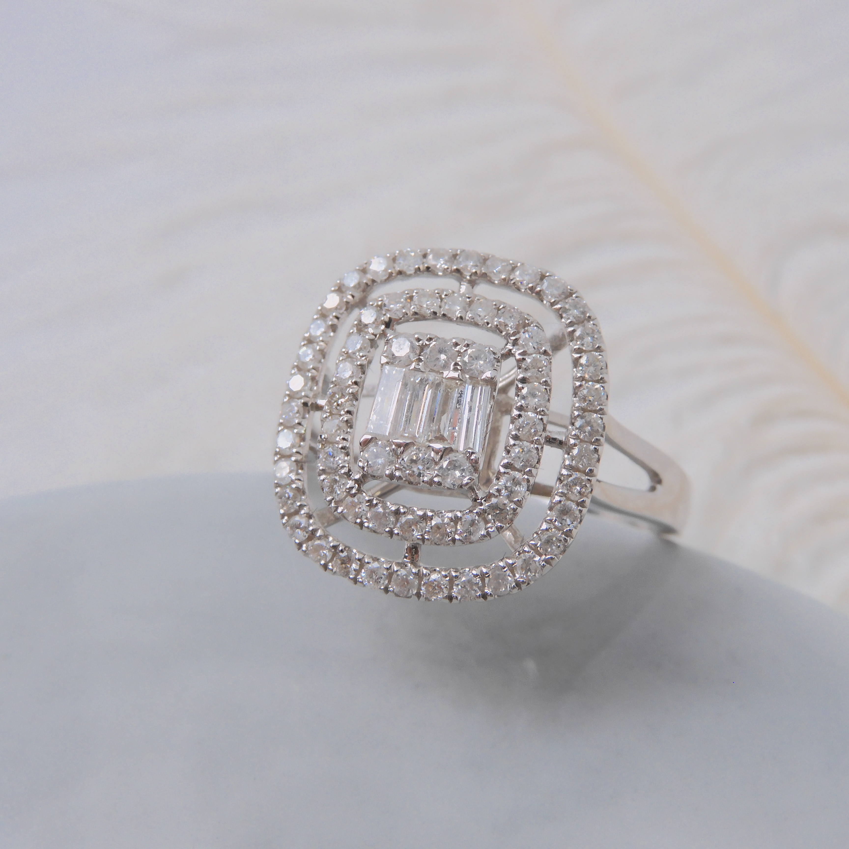 18K金 0.54ct 鑽石戒指