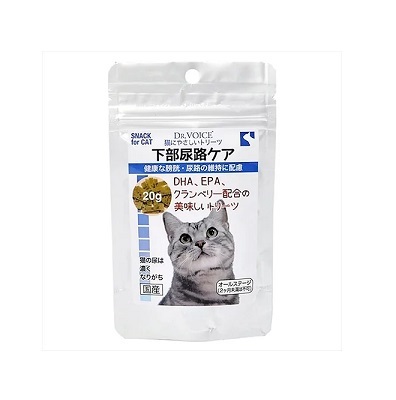 日本直送 Dr.Voice 貓用保健小食-尿道保健配方 20g【$125 X 3 包】【可混合其他口味】