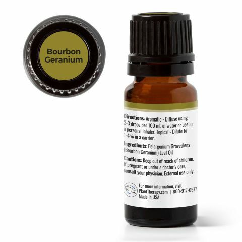 Plant Therapy 波旁天竺葵 Geranium Bourbon 精油 (兒童安全)-10ml