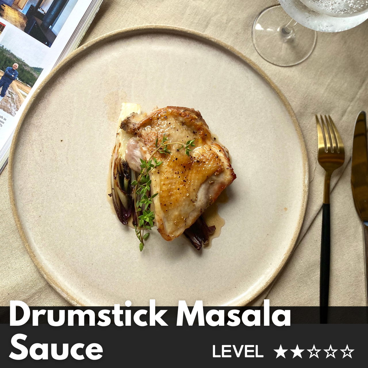 【竹地雞腿佐瑪薩拉酒】食譜食材箱