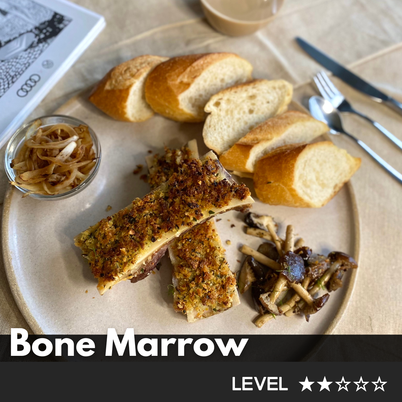 【法式香烤牛骨髓】食譜食材箱