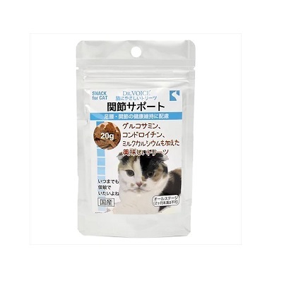 日本直送 Dr.Voice 貓用保健小食-關節配方 20g【$125 X 3 包】【可混合其他口味】