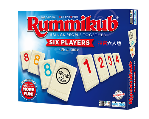 拉密6人版 (新版) Rummikub XP 繁體中文版