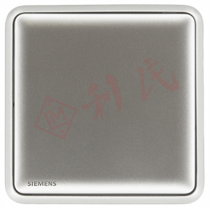 西門子 DELTA®seata 10AX 單位雙控開關掣 (白/銀)